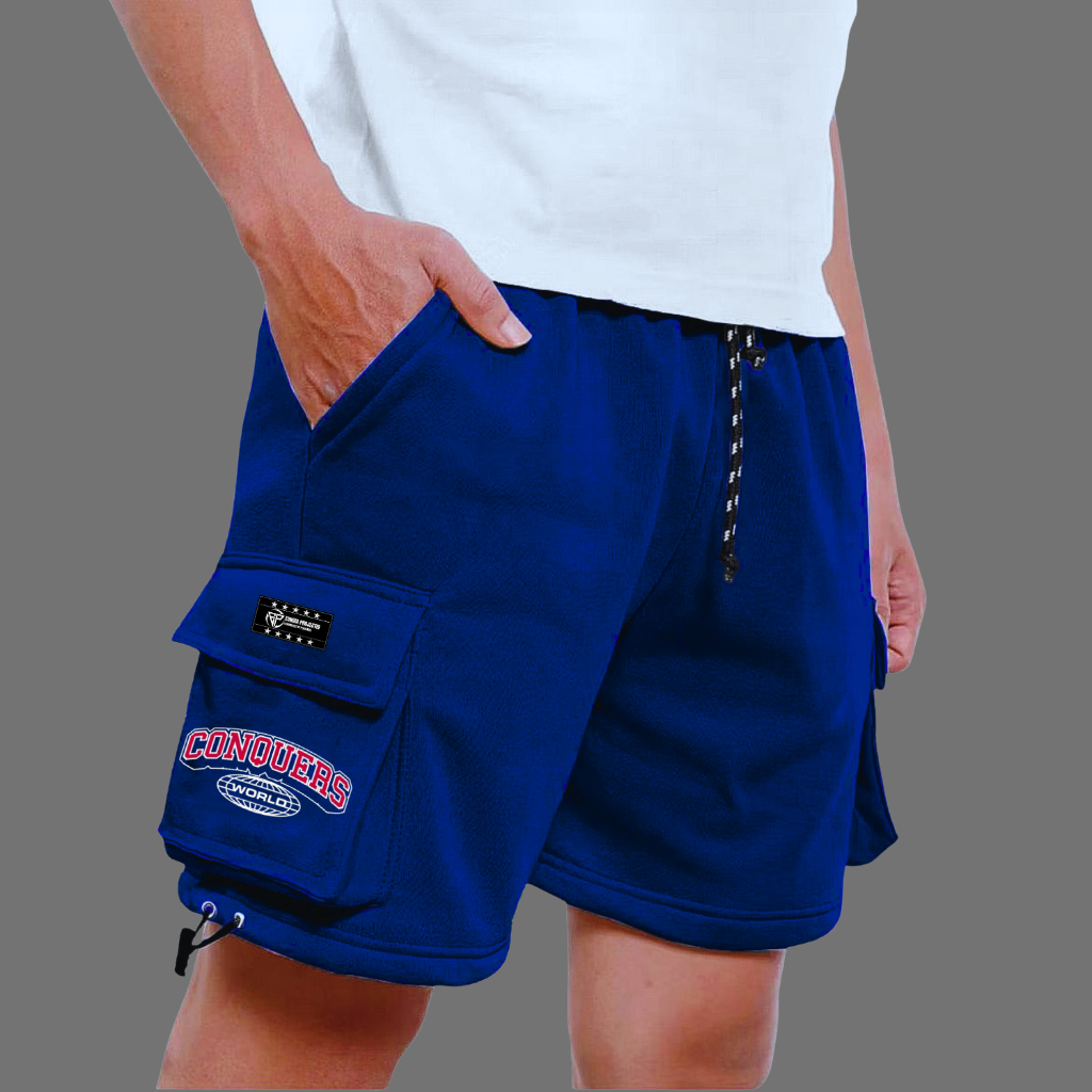 Celana Cargo Pendek Pria Wanita / Cargo Bahan Fleece kargo Distro Santai Celana Cowok Cewek Termurah