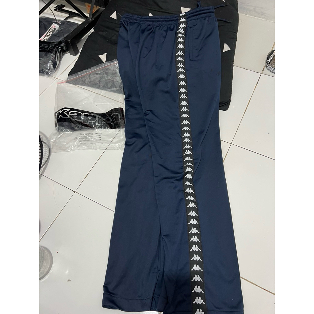 kappa tapped trackpants