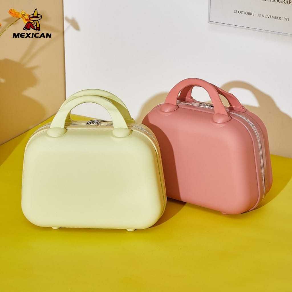 Mexican 14 inch Koper Mini Beauty Case tas make up koper Kosmetik Premium Kosmetik Box