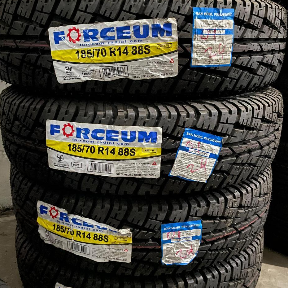 Forceum A/TZ R 185 70 R14 Ban Mobil Ring 14 || Forceum Ban Mobil Ring 14 Ragam Kasar Avanza Xenia