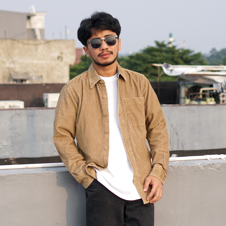 Long Sleeve Corduroy Shirt (Kemeja Corduroy Tersedia Bigsize)