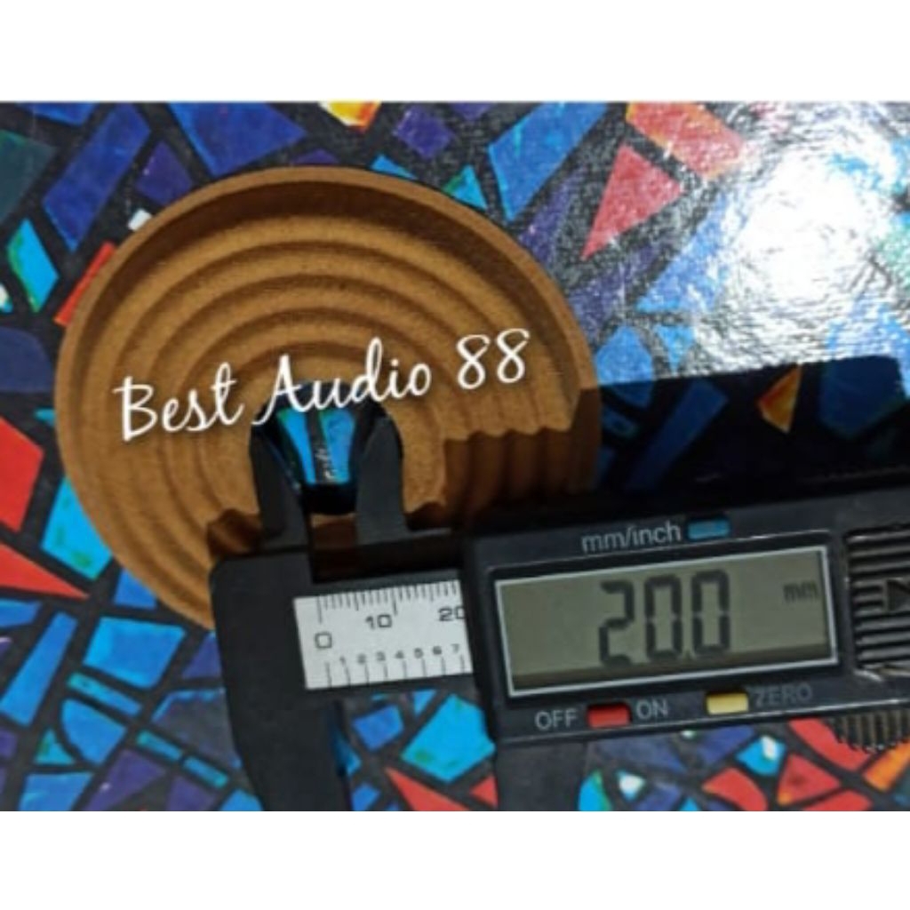 Demper speaker 4 5 inch 5inch 4inch mangkok diameter 7.3cm voice 20mm tinggi 7mm