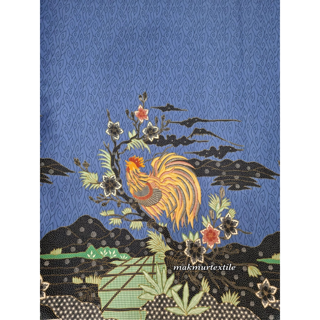 Kain Batik Sutra Dobby Premium #52 / Batik Dobby / Batik Ayam