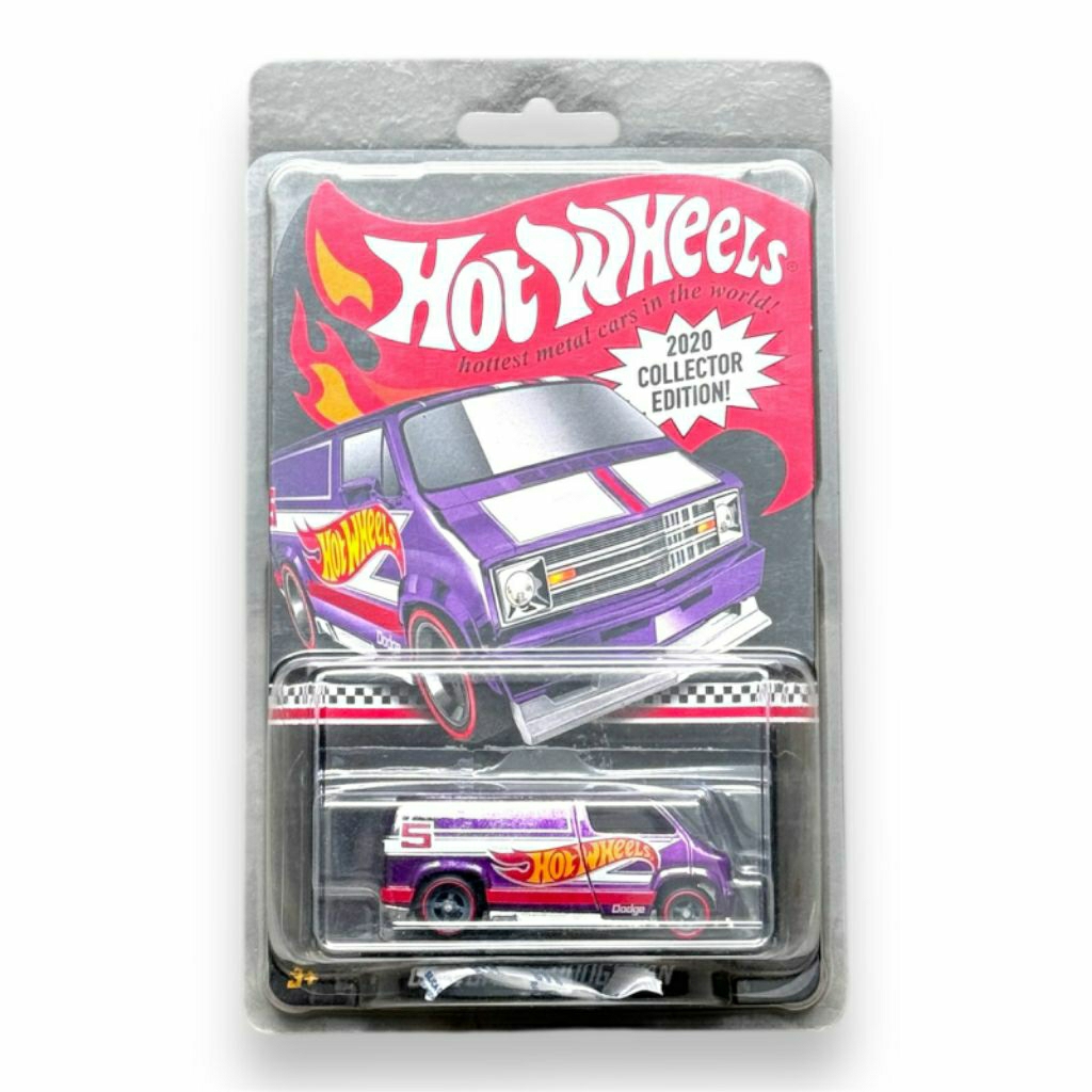 Hot Wheels Collector Edition 2020 Custom Dodge Van, Sealed (Mulus), FREE Protector *No Complain-No R