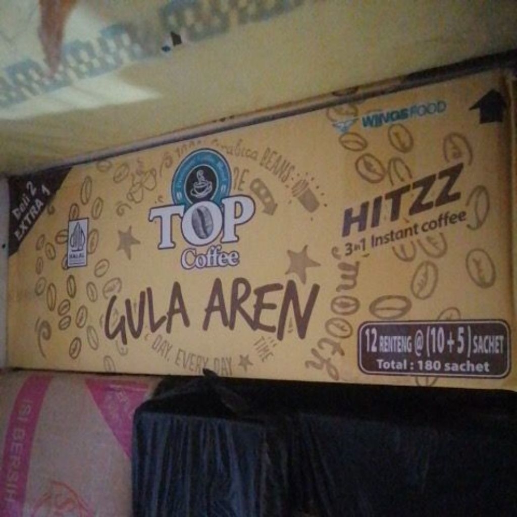 top gula aren 1 dus isi 12 renceng
