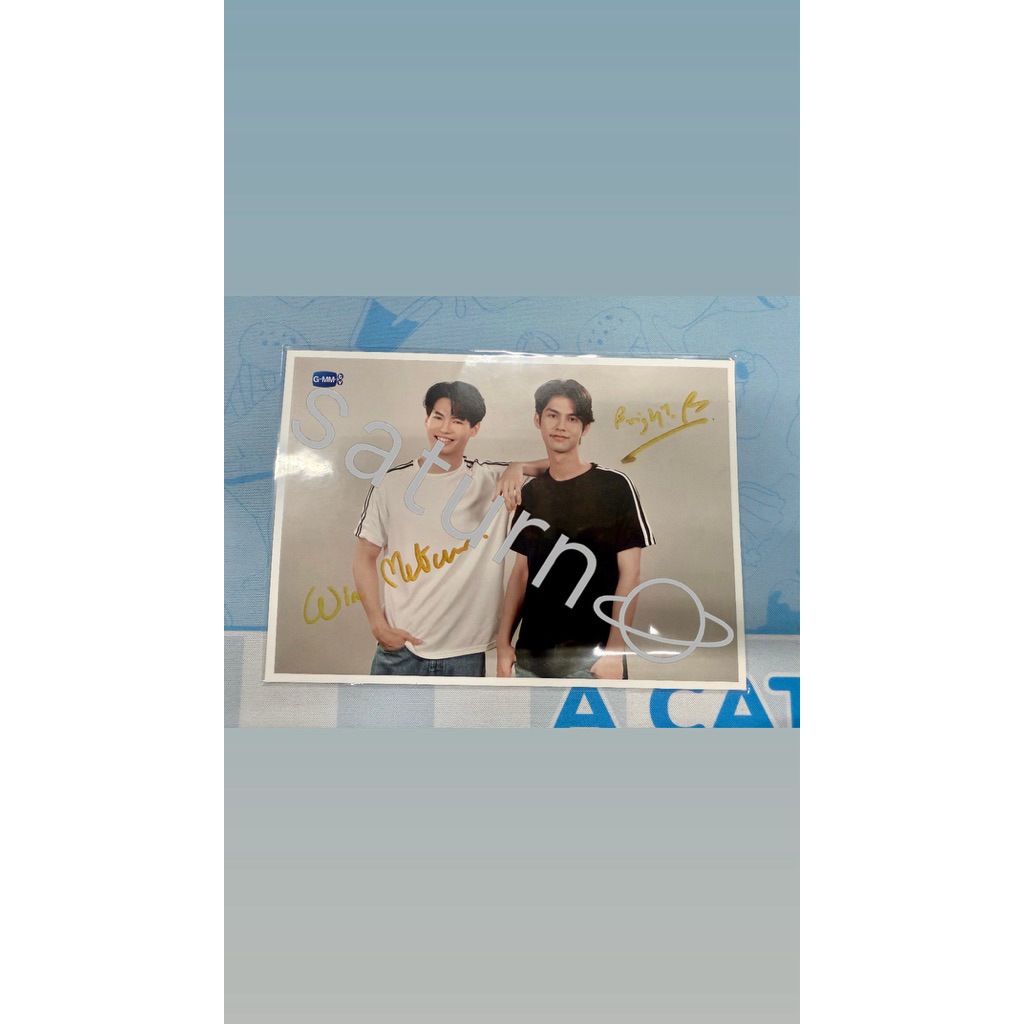 [Official Merch] GMMTV POSTCARD JERSEY 2GETHER THE SERIES - BRIGHTWIN