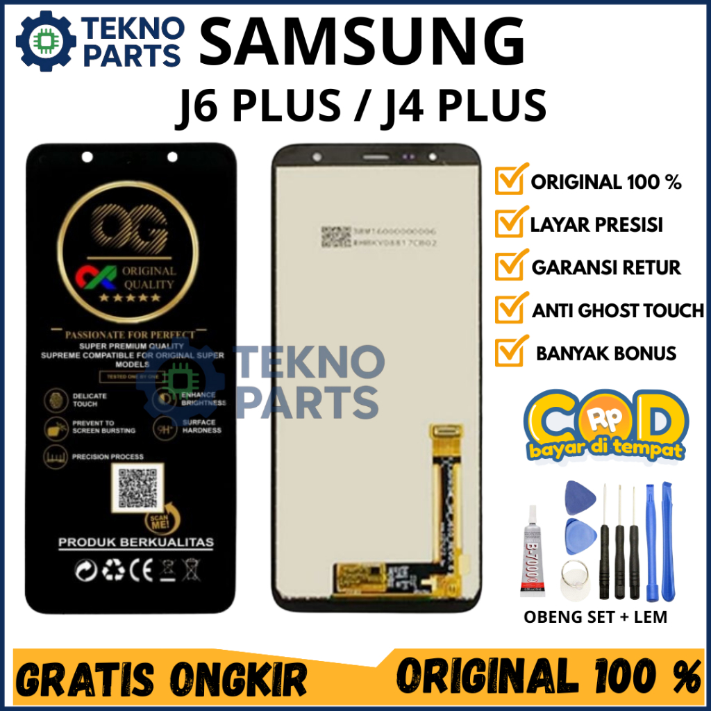 Lcd Samsung J4+ / Galaxy J4 Plus / J6+ / Galaxy J6 Plus / J415 / J610 Fullset + Touchscreen