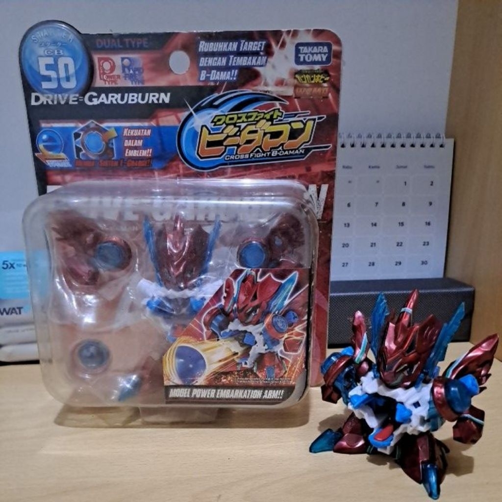 B Daman ES (Emblem Charge) Drive Garuburn Takara Tomy