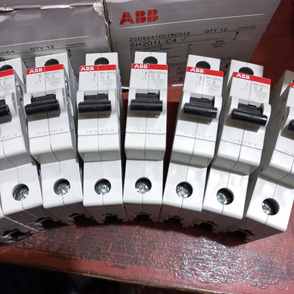 mcb 1phase 2a abb Original 4,5kA