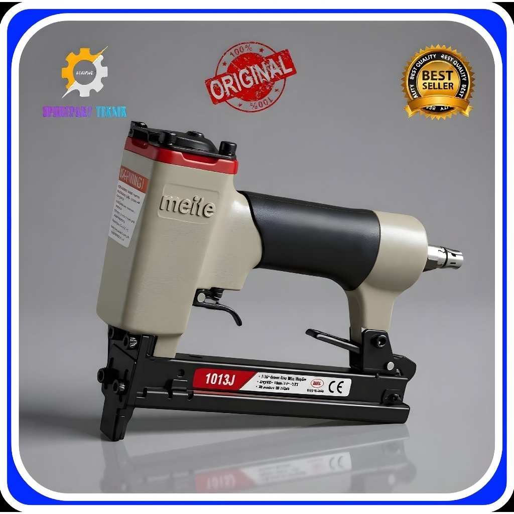 Meite 1013J Stapler Angin Pneumatic- Alat Staples Tembak Angin