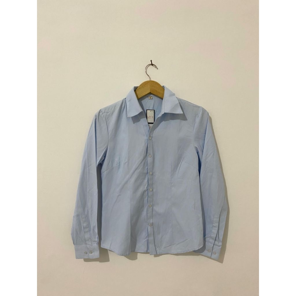 Kemeja Soft Blue