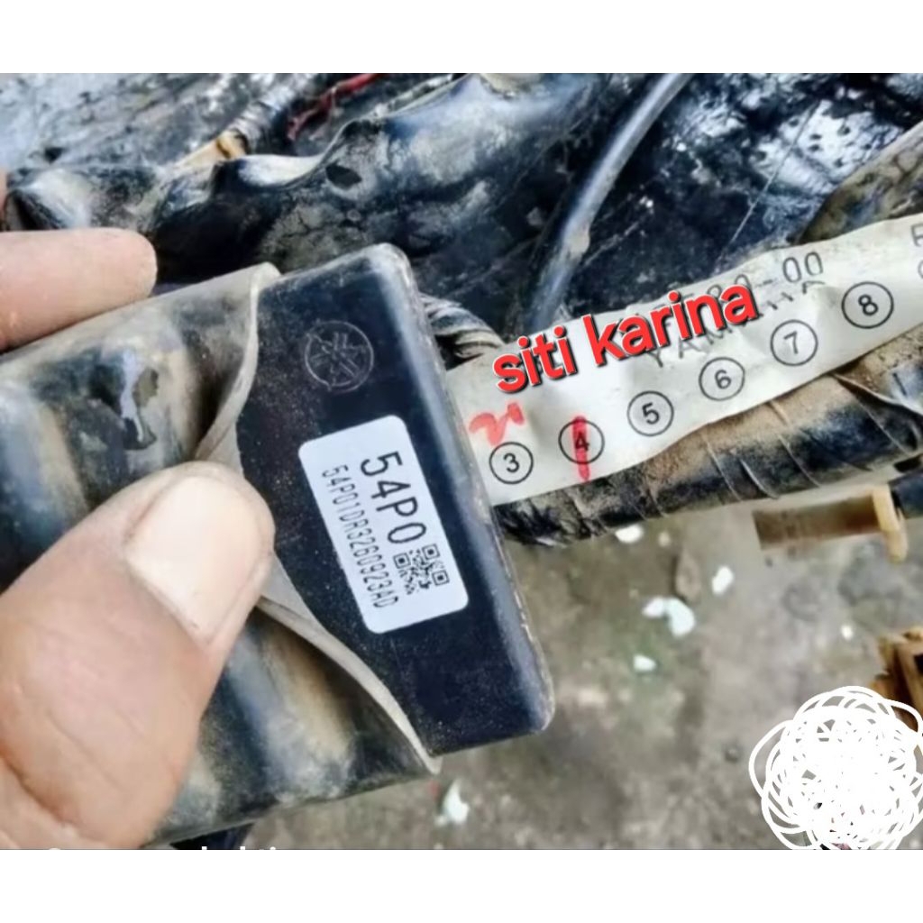 CDI ECU copotan motor. Mio j. mio Gt. soul Gt. fino fi. X.trid. 54P nominus tinggal pasang