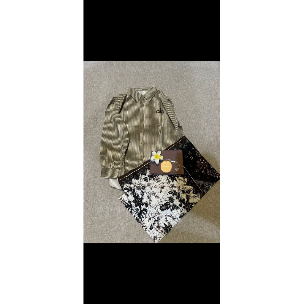 SET BAJU SANTRIWATI KEKINIAN,KEMEJA SALUR,SARUNG,HIJAB