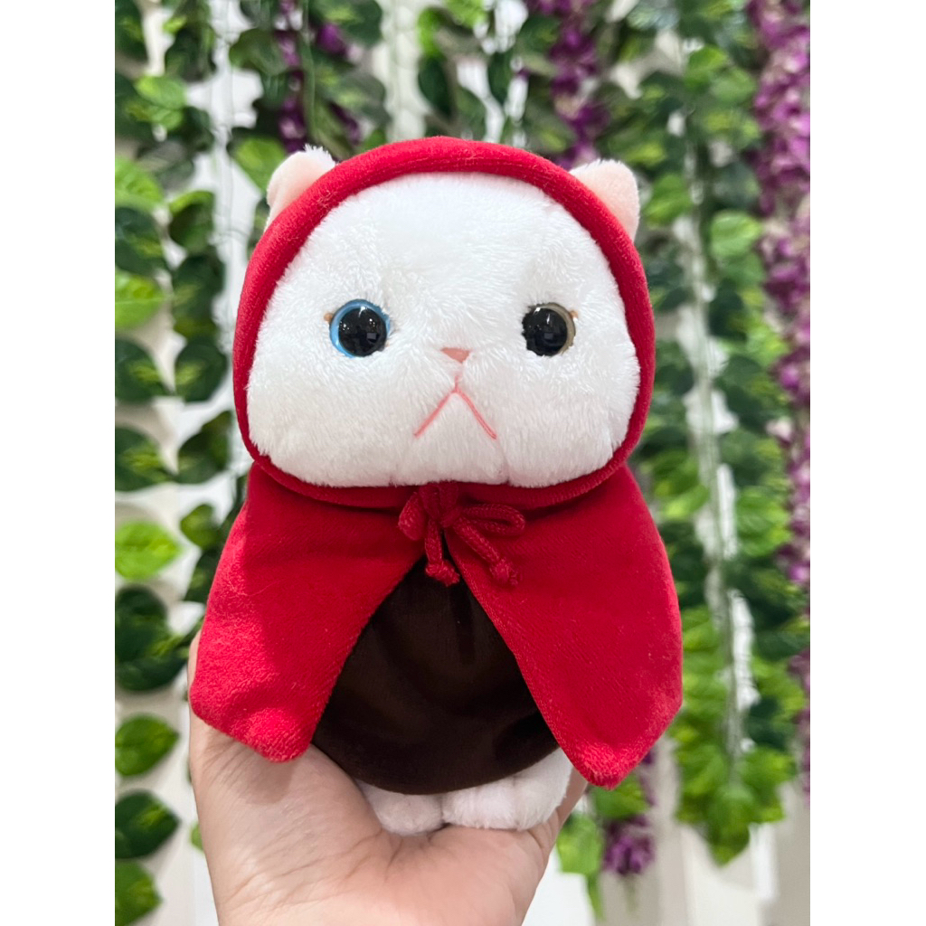 Boneka Kucing Choo Choo Cat Kostum Little Red Riding Hood 15 Cm