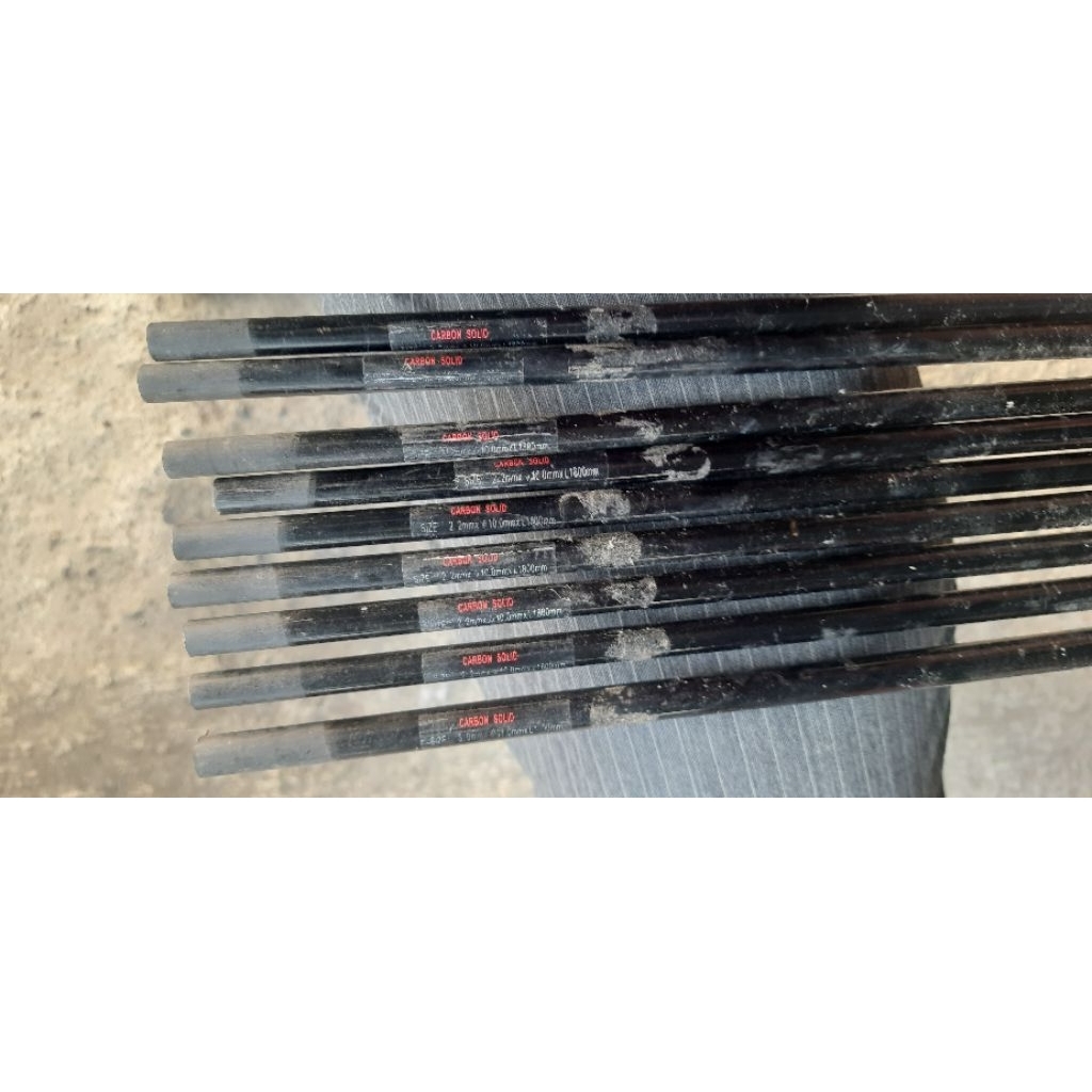 Bahan Joran Carbon Solid Usa Super Kaku 2.2