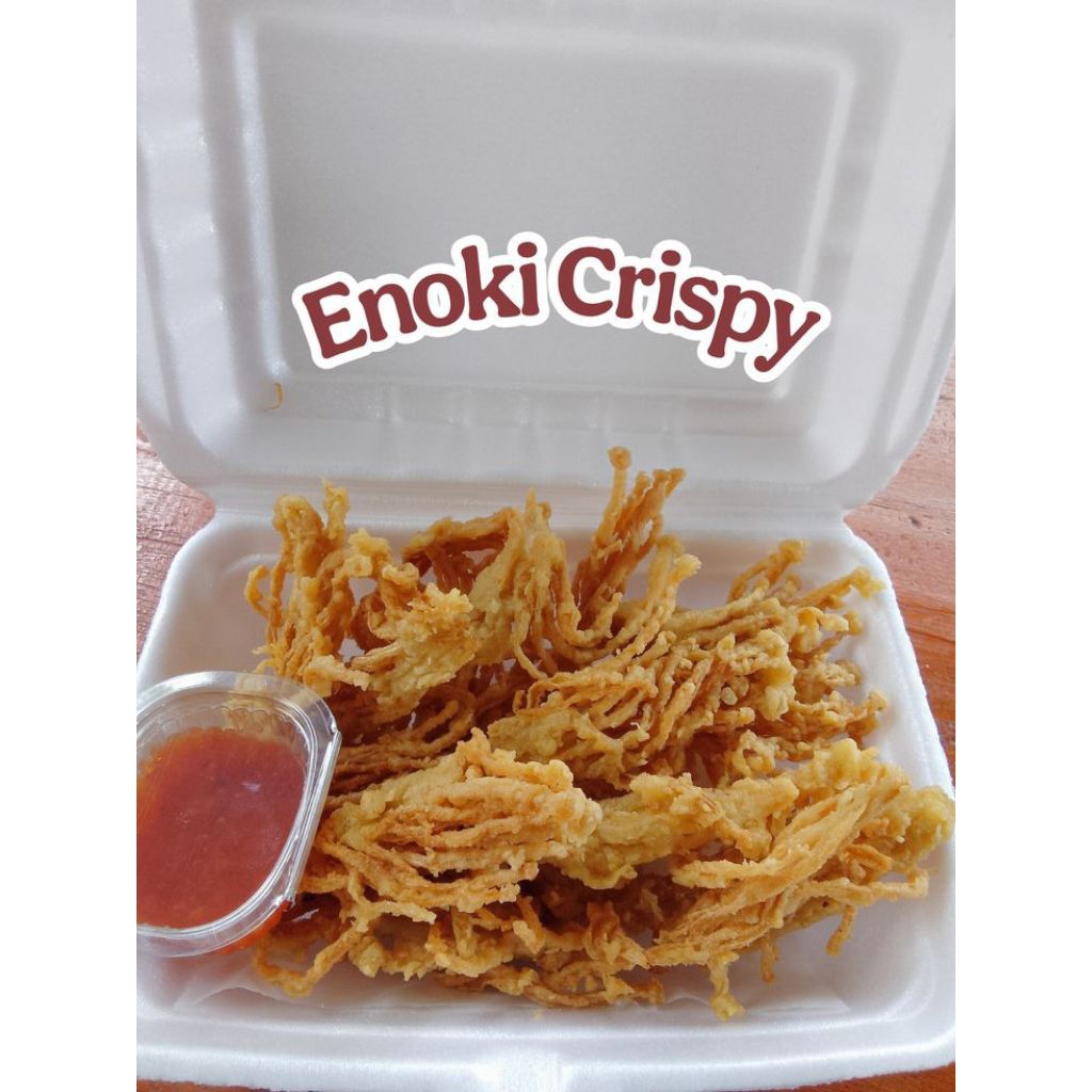 JAMUR CRISPY ENOKI ENAK GURIH RENYAH