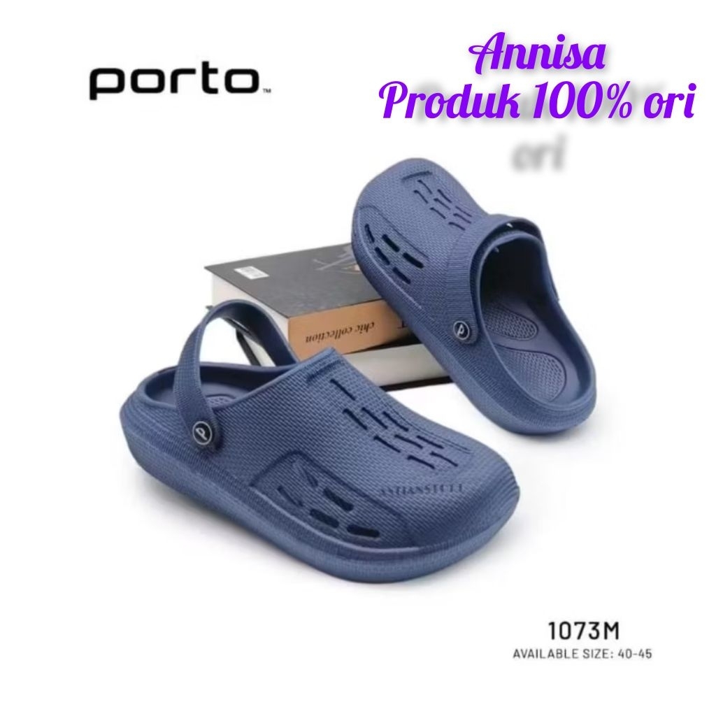 Sandal Sepatu Pria PORTO 1073m Ukuran 40-45