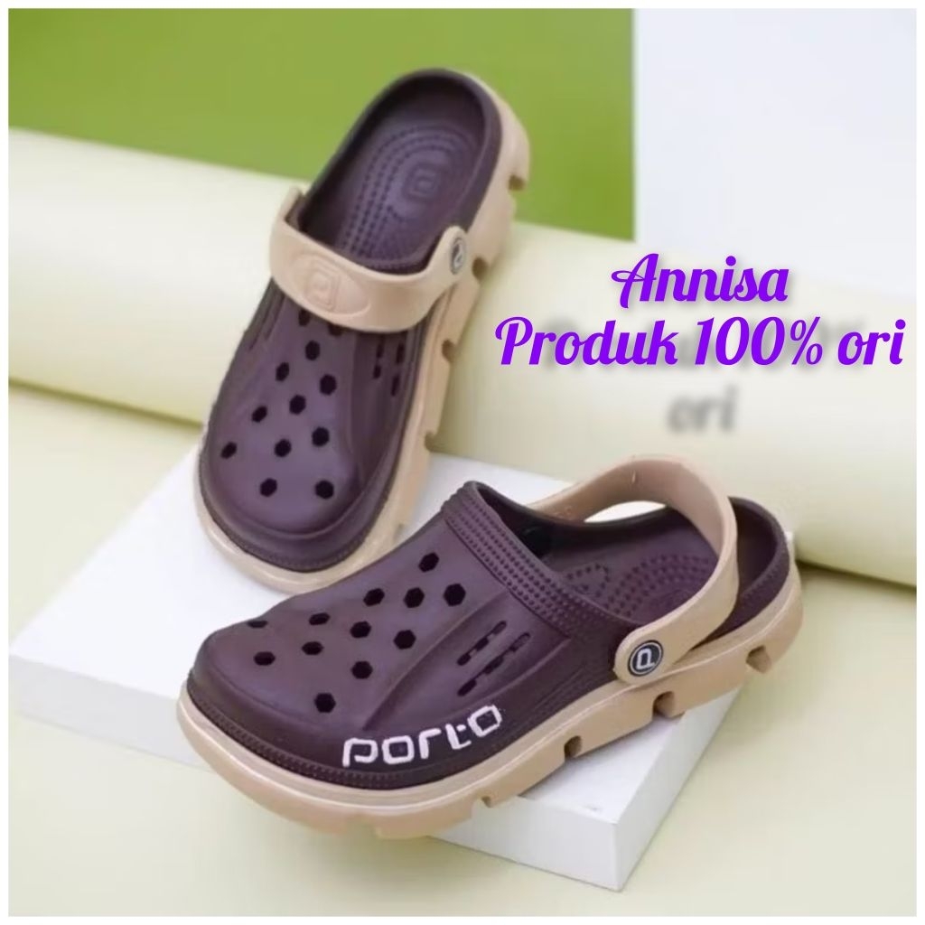 Porto 1006B sandal sepatu karet baim anak laki -laki size 30-35
