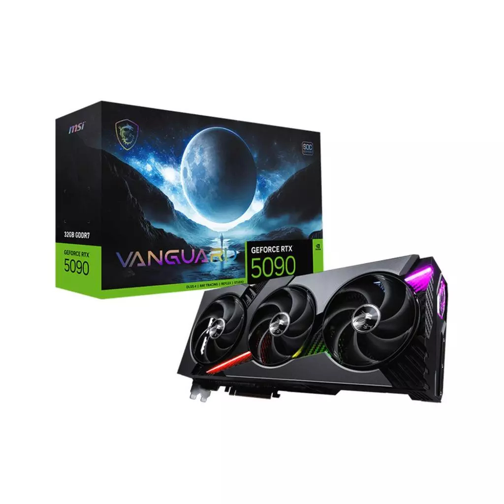 VGA MSI RTX 5090 VANGUARD SOC 32GB GDDR7