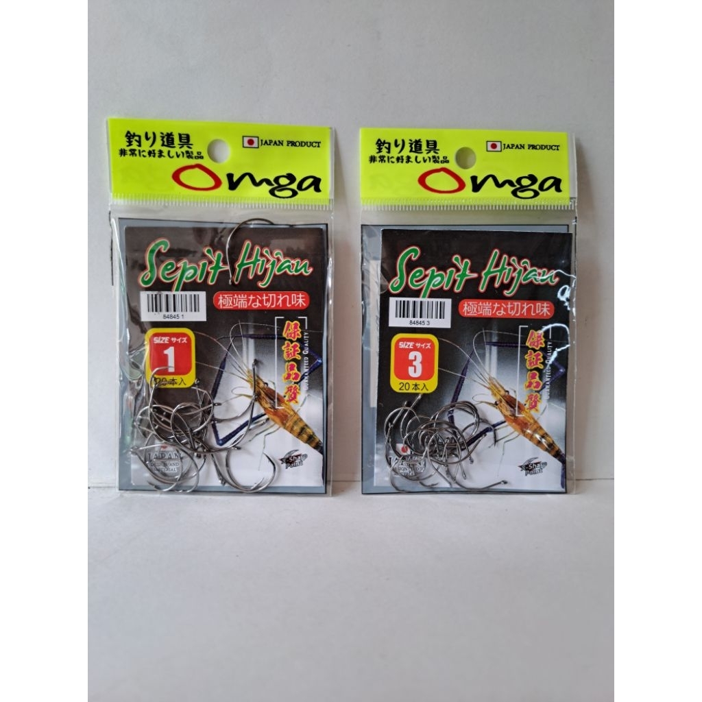 kail mata udang | sepit hijau