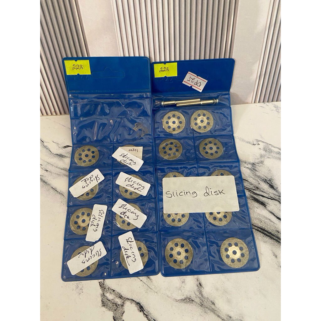 slicing disk dental | cutting disc dental | cakram potong dental | dental lab tools | disk pemotong 
