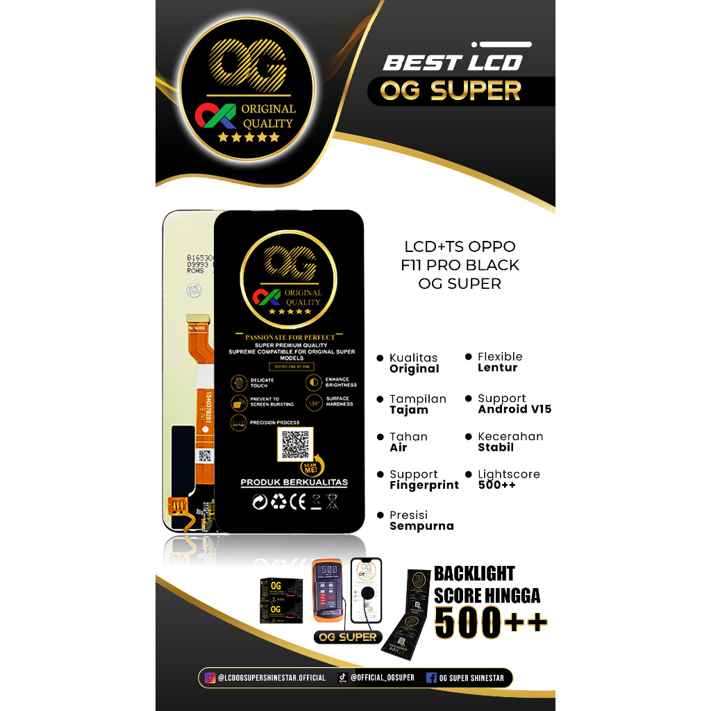 ( OG SUPER ) LCD OPPO F11 PRO FULLSET