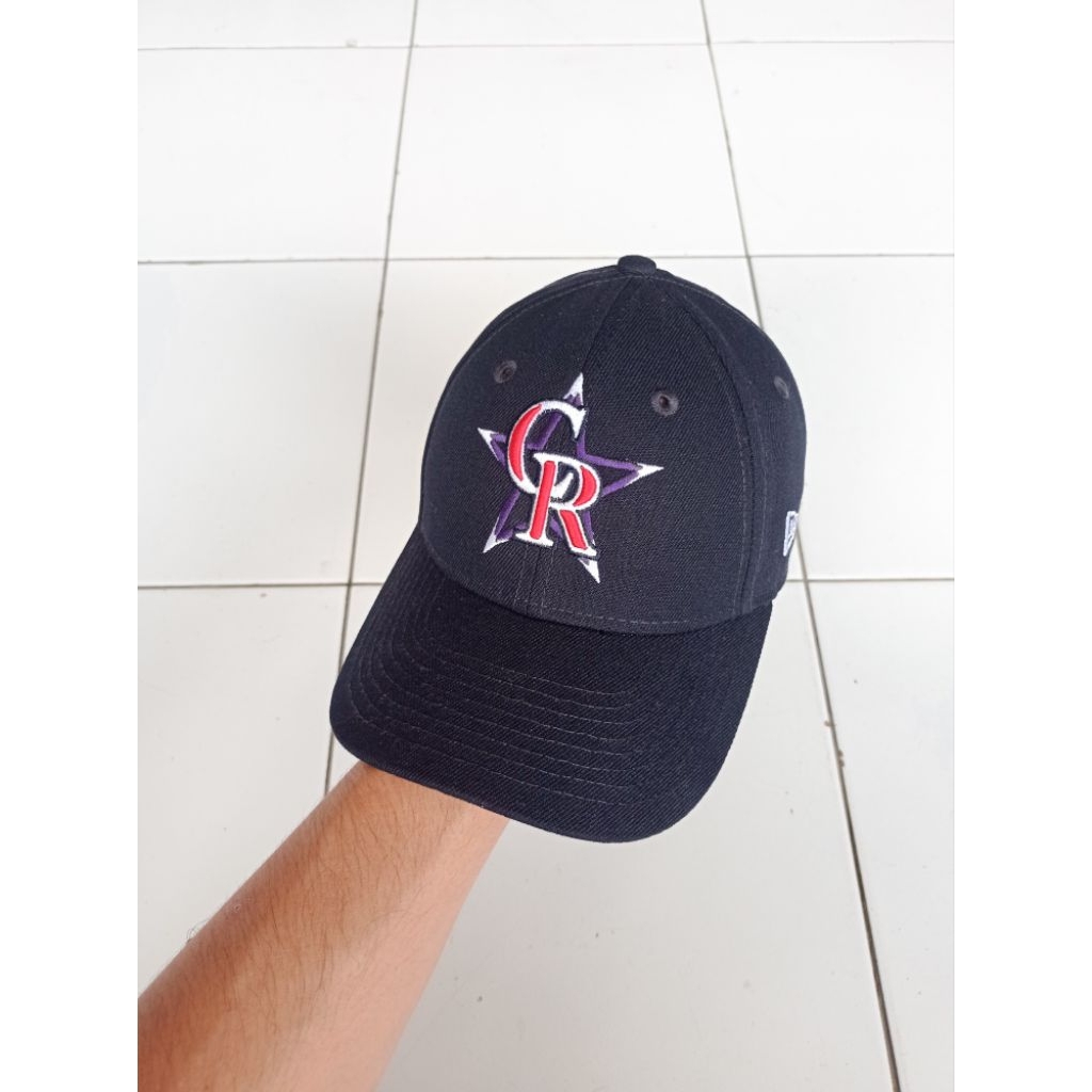 Topi Baseball Colorado Rockies New Era Remaja Anak