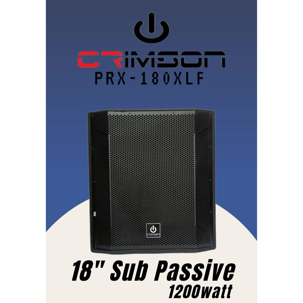 Subwofeer Pasif Crimson PRX 180 XLF 18 in
