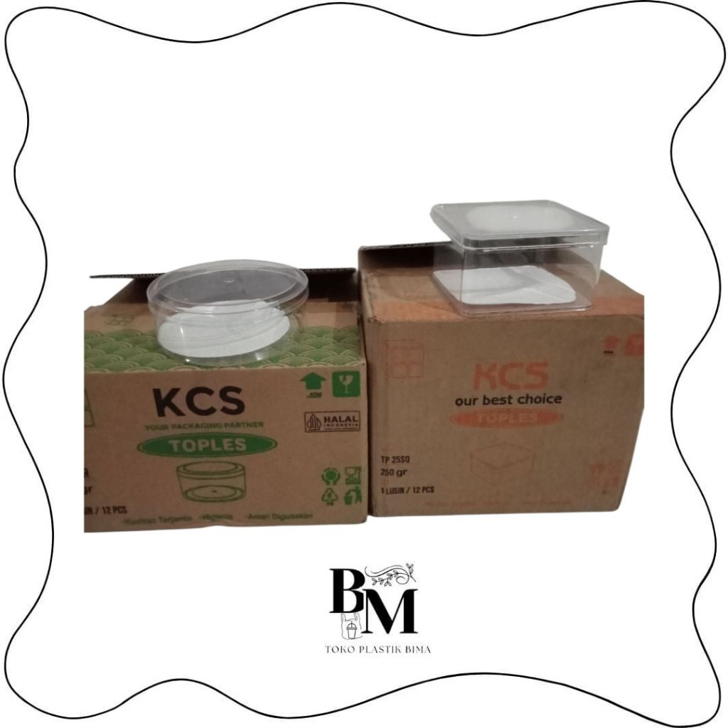 TOPLES BENING MERK KCS | KUE KERING | KOTAK | BULAT