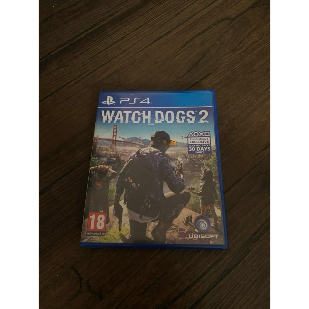 BD PS4 Watchdogs 2 Kaset Bekas Murah Ps 4 2nd