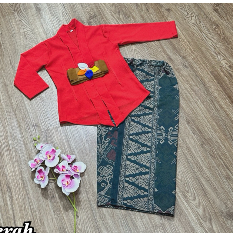 One Set Kebaya Anak Kartini/kebaya bali anak premium