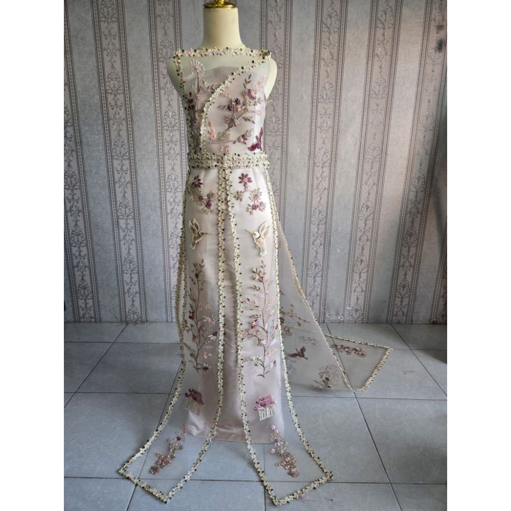 Cheongsam dress / tjingting gown / baju sangjit chinese