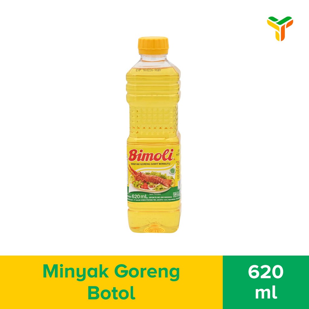 Bimoli Minyak Goreng Botol 620 Ml