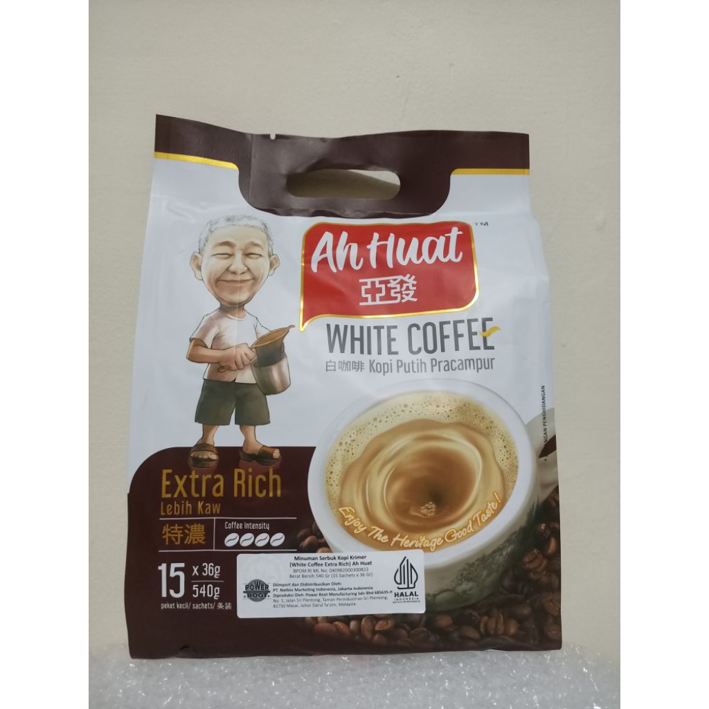 AH HUAT WHITE COFFEE / KOPI PUTIH PRACAMPUR / KOPI MALAYSIA / KOPI AHHUAT