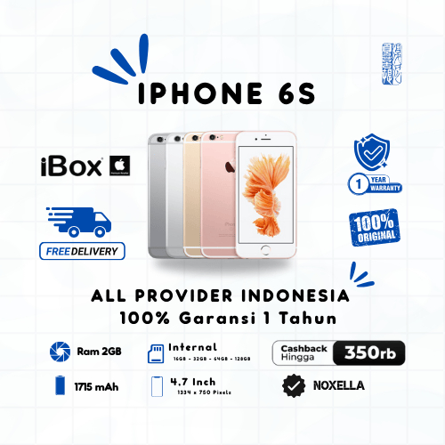 Iphone 6S IBOX Second Fullset Garansi 12 Bulan