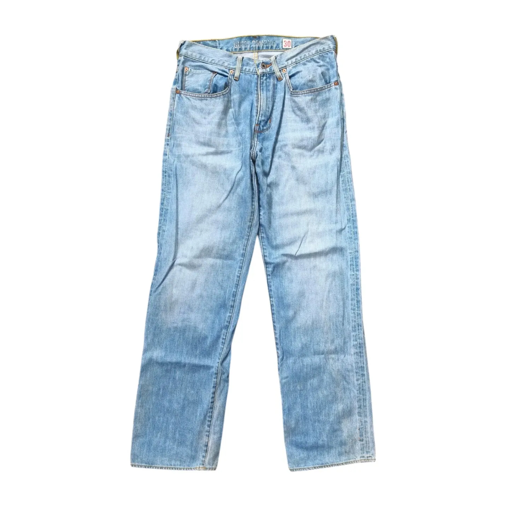 GUESS - Celana Jeans Celana Panjang Jeans Celana Denim Pria Made in Mexico Size 31