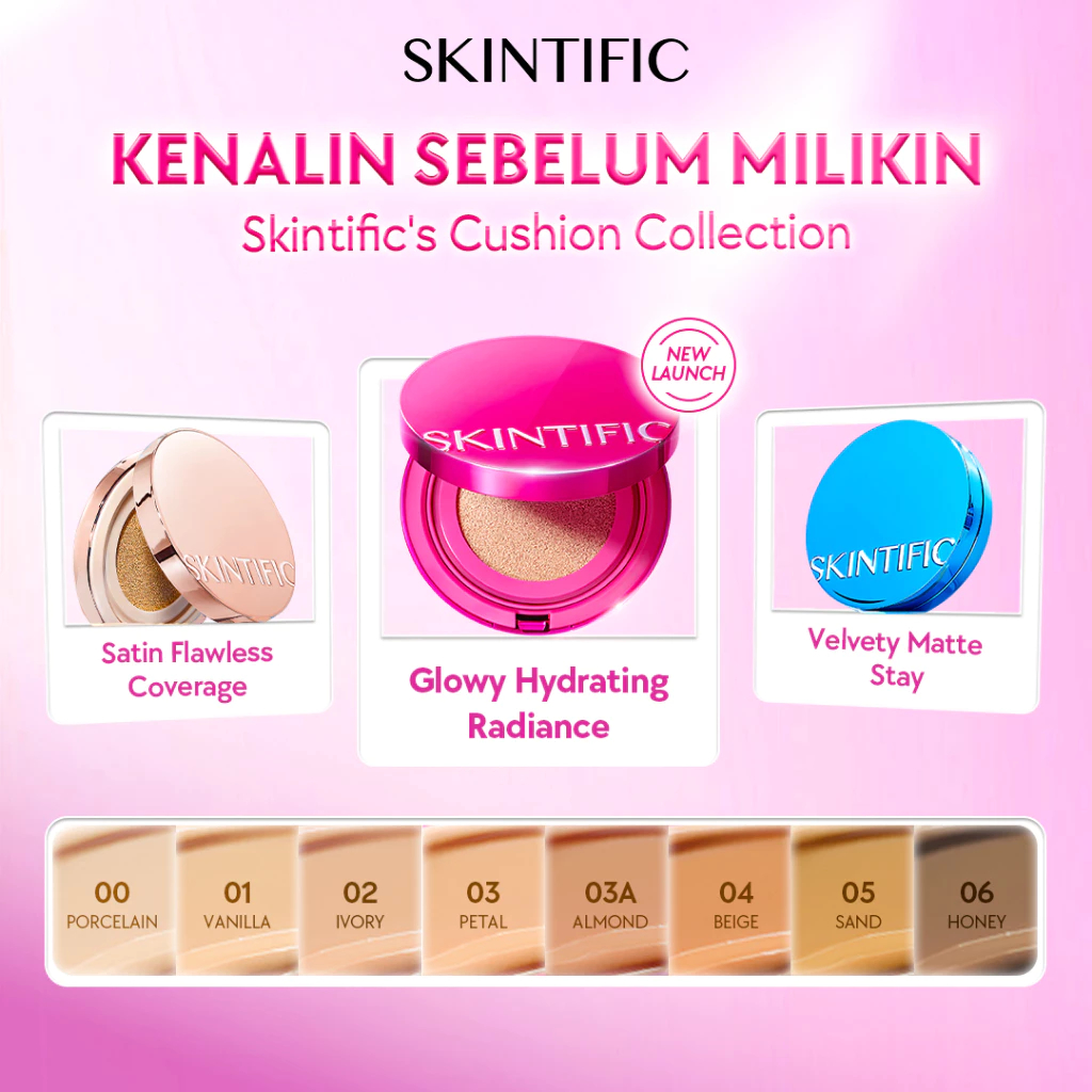 SKINTIFIC Cover All Perfect Cushion SPF35 PA++++ Full Size SKINTIFIC Cover All Perfect Cushion SPF35
