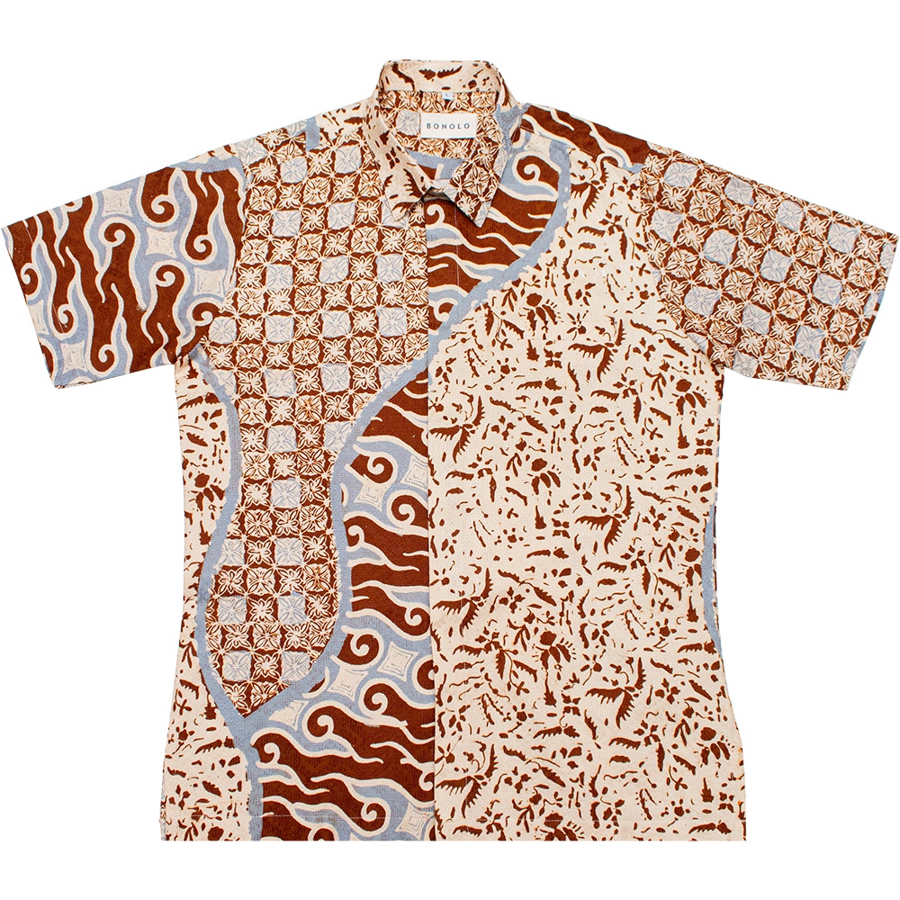 Pulkabi - Bonolo Kemeja Batik Lengan Pendek