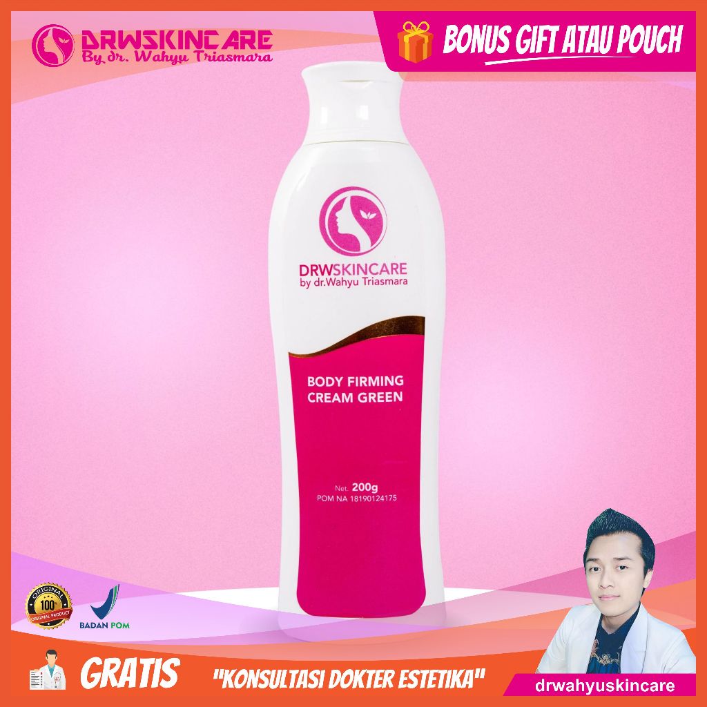 Body Firming Cream / Slimming gel / Gel pelangsing DRW Skincare