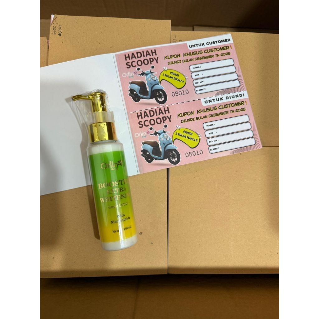 100% Original booster hand & body orlin beauty