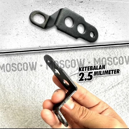 Breket Lampu Tembak Universal Pasang Spion 1pcs || Breket Dudukan Lampu Tembak Tebal Anti Getar