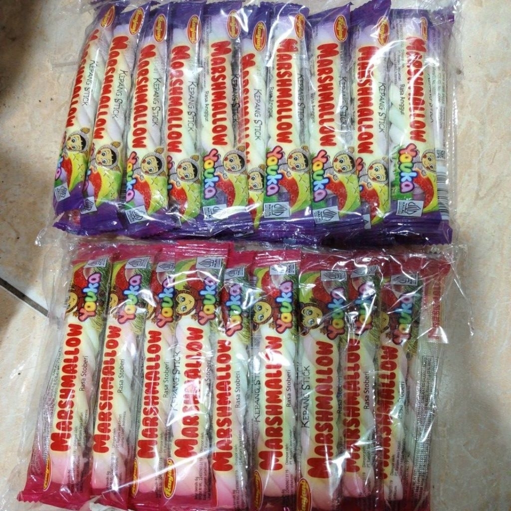YOUKA MARSHMALLOW KEPANG ISI 20PCS