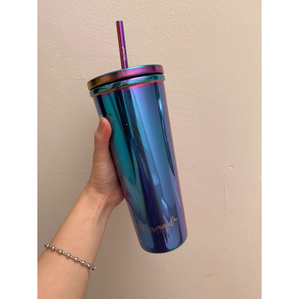 Mermaid Straw Tumbler