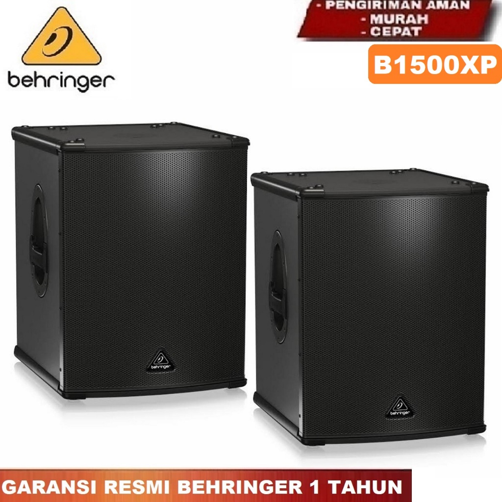 Behringer B1500XP 3000 Watt PA Subwoofer with 15" Turbosound Speaker