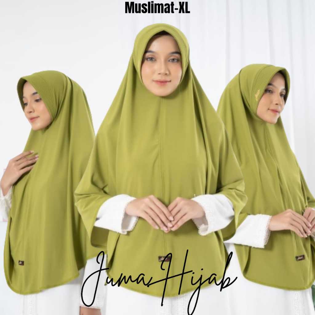 Jilbab Instan Jumbo JUMA Hijab Kerudung Jersey Premium Hijab Wanita Dewasa Muslimah Syari