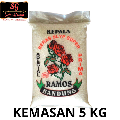 Beras Ramos Bandung Beras Kemasan 5 kg