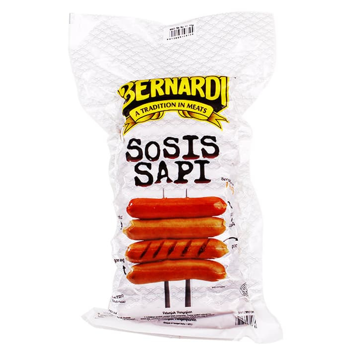 BERNARDI SOSIS SAPI MERAH KEMASAN 1KG