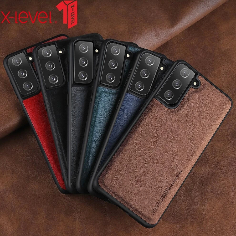 Case Samsung Galaxy S21/ Samsung Galaxy S21 Plus/ Samsung Galaxy S21 Ultra Leather Case X-Level Orig