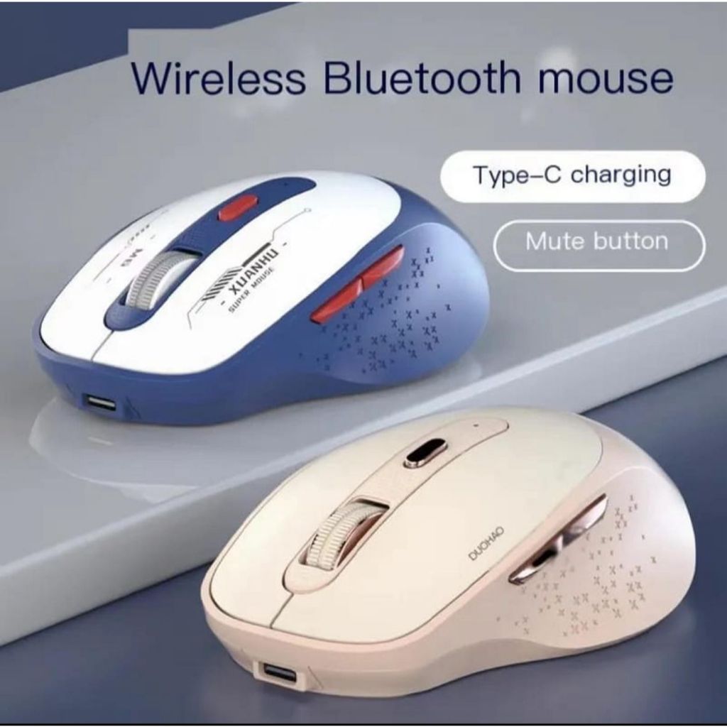 MOUSE GAMING M6 - Mouse Gaming Wireless Bluetooth - Charging Type C