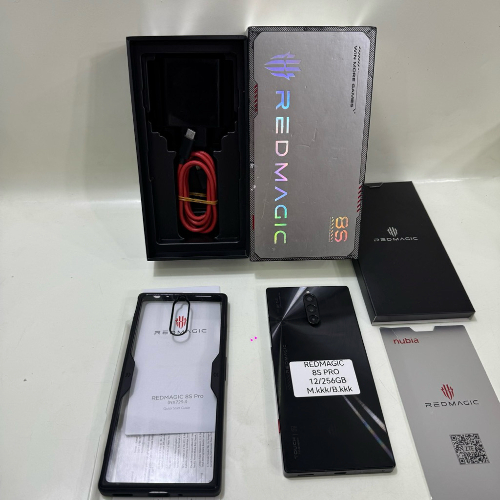 RedMagic 8S Pro 12/256gb Fullset Second Garansi Resmi
